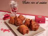 Muffins façon  Bounty  au fromage blanc