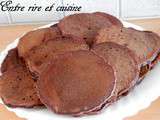 Pancakes au cacao et farine de Châtaigne