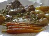Blanquette de veau aux legumes du printemps