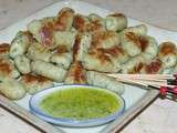 Gnocchis de ricotta basilic menthe & persil