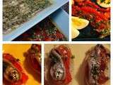 Poivrons grilles marines & anchois