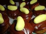 Petits Muffins régréssifs au Chocolat,Vraie et Fausse Banane