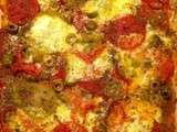 Pizza tomate mozarella