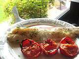 Cabillaud basse température et tomates confites