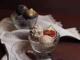 Glace aux figues et au fromage blanc