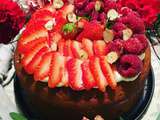 Gâteau au yaourt & fruits rouges | Recettes de cuisine gourmandes healthy | Epicure