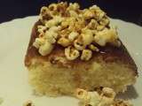 Cake sans gluten au pop corn