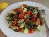 Salade libanaise sans gluten