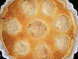 Tarte amandine aux poires