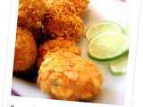 Croquettes de poulet au citron vert