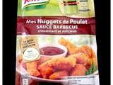 Test #2: Nuggets de poulet & sauce bbq Knorr