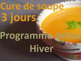 Cure de soupe detox {cure d’hiver}