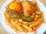 Pates tunisiennes au poulet