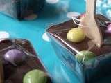 Cuillères à chocolat chaud: Chocolat noir/Smarties® ou Chocolat lait/caramel