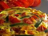 Tartelette tomates-courgettes