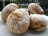Petits pains épeautre sans pétrissage