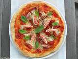 Pizza au prosciutto et aux figues