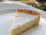 Tarte ricotta citron bergamotte