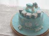 Gâteau cheval à bascule
