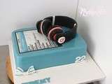 Gâteau Ipod et son casque