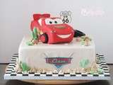 Gâteau Lightning McQueen