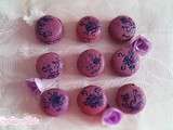 Macarons au pinceau
