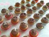 Mini cupcakes vanille chocolat