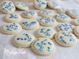 Sablés comme de la porcelaine
