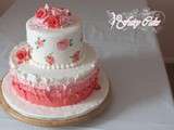 Wedding cake romantique