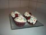 Cupcakes chocolat façon Forêt Noire