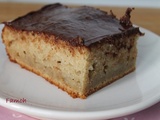 Gâteau moelleux banane-chocolat