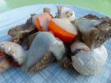 Blanquette de veau carottes, champignons