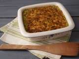 À noter – Gratin de courgettes comme un flan