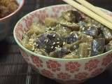 Diner japonisant #2 – Aubergines au miso