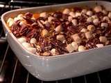 Du salé! – Purée de patates douces, noix de pécan et marshmallows