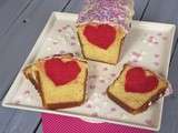 Happy Valentine’s day! – Cake cœur caché vanille-huile d’olive