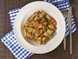 Pas super beau mais tellement bon – Potée de pommes de terre, carottes et lard
