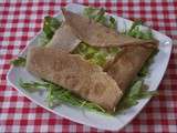Puristes de la galette bretonne – Galettes de blé noir, fondue de poireaux et saumon fumé