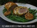 Si mignon filet! – Filet mignon en croûte de fromage frais & haricots verts