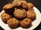 Muffins pomme-cannelle au sirop d’érable