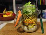 Salade in a Jar #Succotash