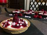 Cheesecake framboise en tartelette