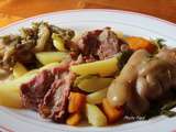 Assiette-Repas : Pied et Jarret de Porc, Légumes & Pommes de terre