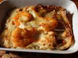 Lasagne Crevettes-Crabe-Poireau
