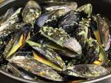 Moules, Sauce au curry (Thermomix)