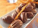 Mini-madeleines au chocolat