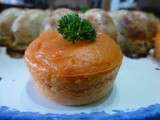 Mini-muffins moelleux aux poivrons rouges