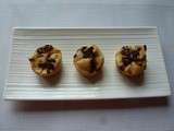 Mini-muffins pommes et chocolat, sans beurre, sans oeufs et sans sucre