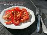 Salade tomates & poivron, pour un repas aux douces saveurs de printemps
