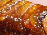 Tarte tatin à la banane et rhum, façon Donna Hay